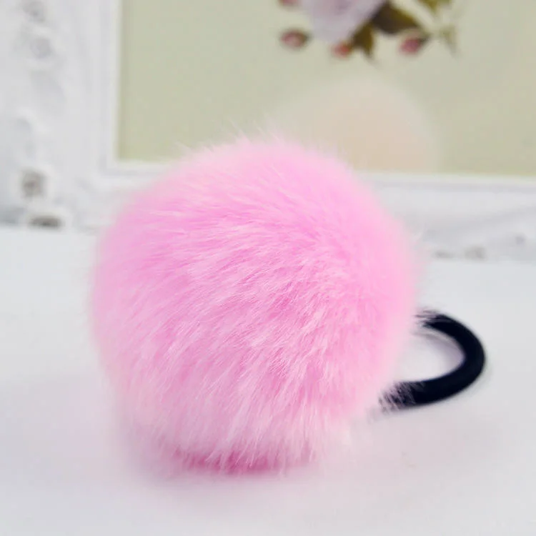 Hair Accessories Imitation Rabbit Fur Elastic Hair Bands